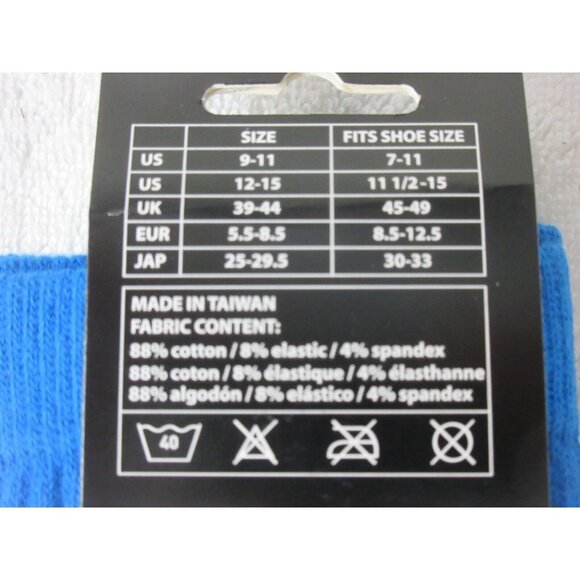 Adidas Men's NHL Washington Capitals Hockey Tube Socks Blue White Sizes NWT - Picture 4 of 4